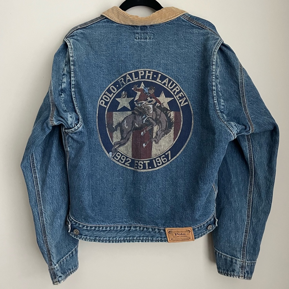 Polo Ralph Lauren vintage “Sundance” denim jacket. Rare, cowboy cowgirl style